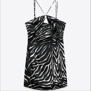 Zara Zebra Mini Dress